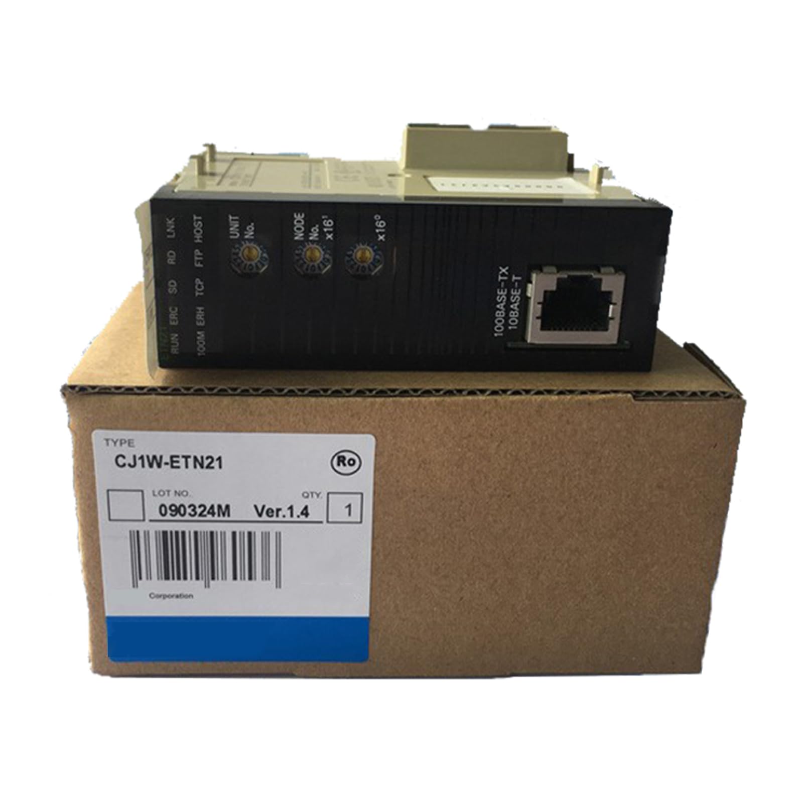 Amazon.co.jp: （産業用）CJ1W-ETN21 Ethernetモジュール（100BASE-TX